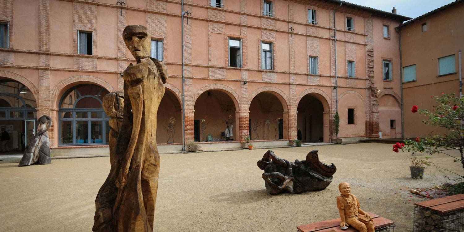 Vue du lieu de vie le Fort à Montauban